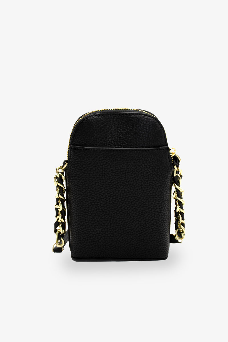 Cellphone Crossbody Pouch - Gold