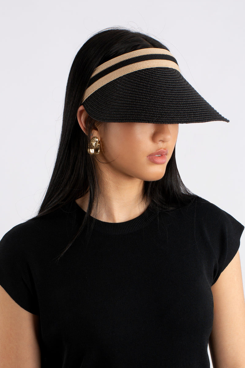 Raffia Peak Cap