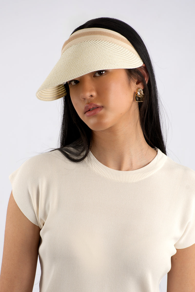 Raffia Peak Cap