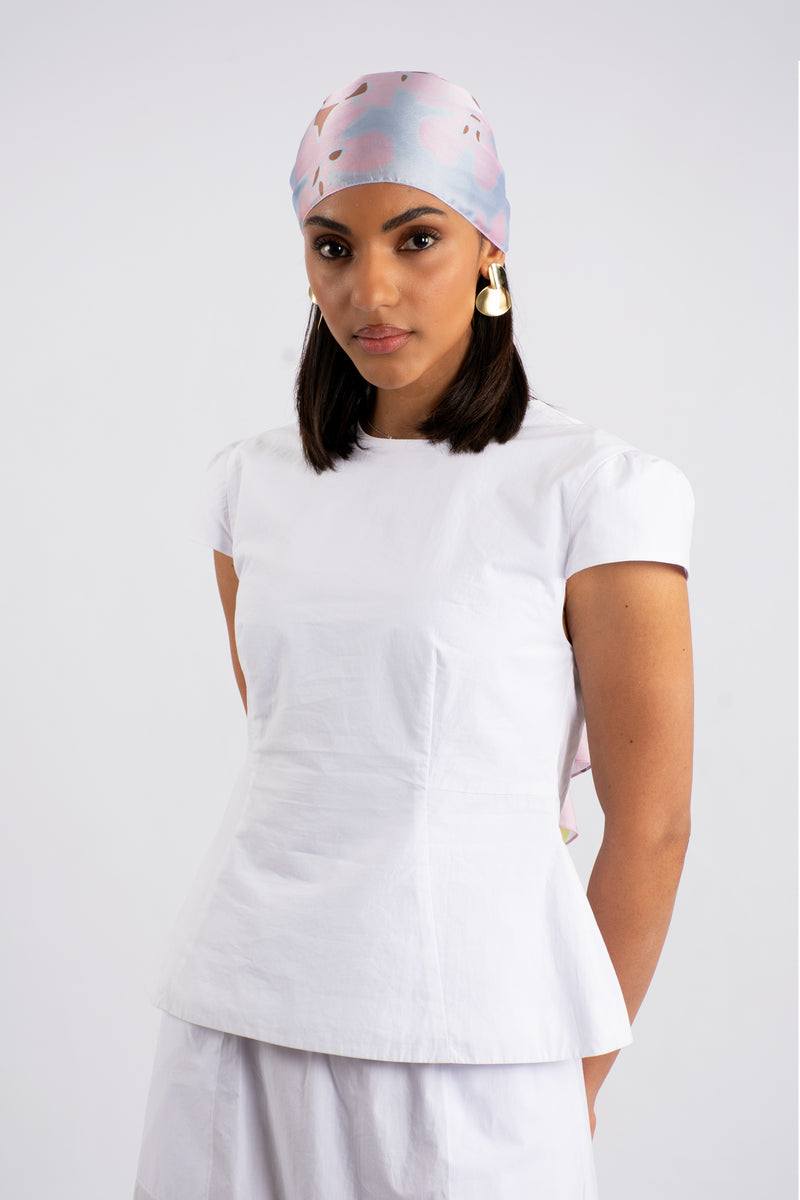 Cotton Cap Sleeve Top