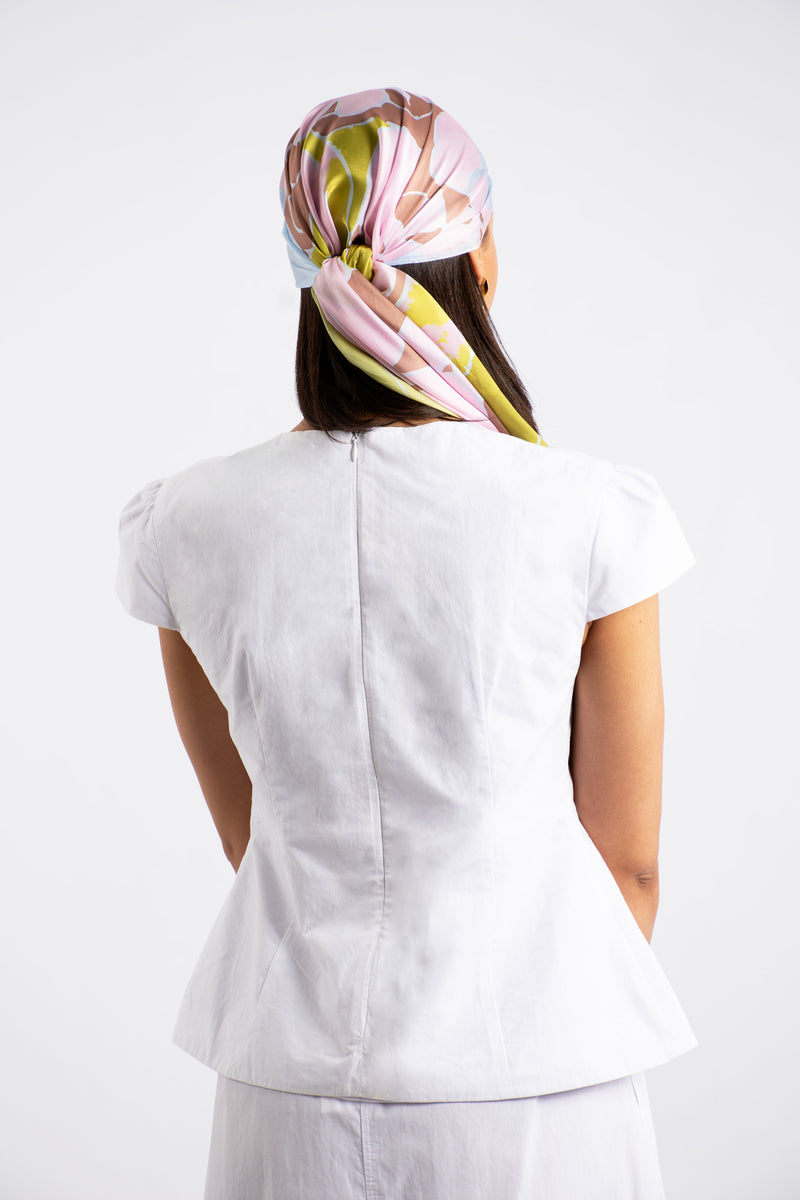 Cotton Cap Sleeve Top