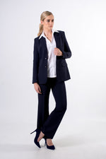 Ladies Office Straight Leg Trousers