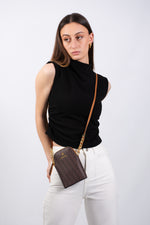 Cellphone Crossbody Pouch - Gold