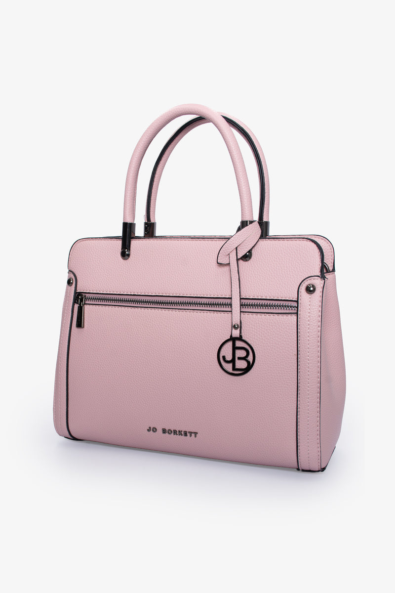 The Carolyne Bag - Pale Pink