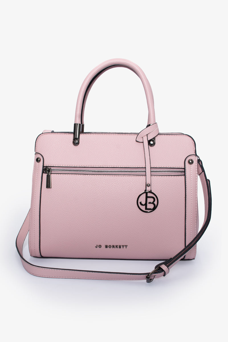 The Carolyne Bag - Pale Pink