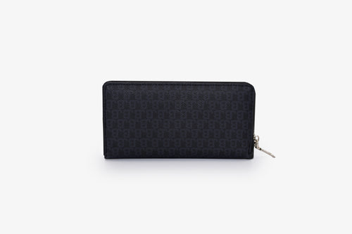 The Rachel Wallet - JB logo Black