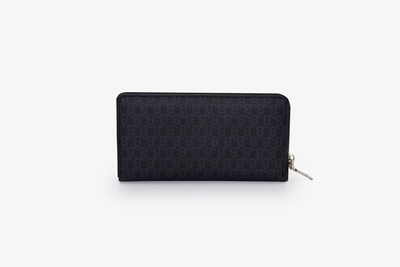 The Rachel Wallet - JB logo Black