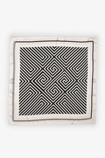 Silk Touch Geometric Neckerchief