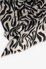 Voile Swirls and Waves scarf