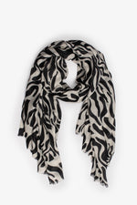 Voile Swirls and Waves scarf