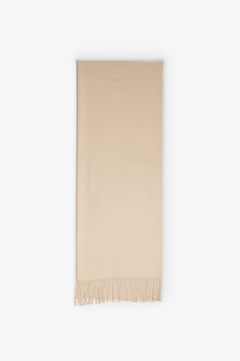 Summer Weight Pashmina - Beige