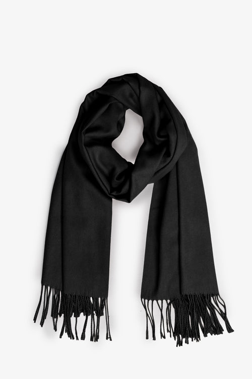 Summer Weight Pashmina - Black