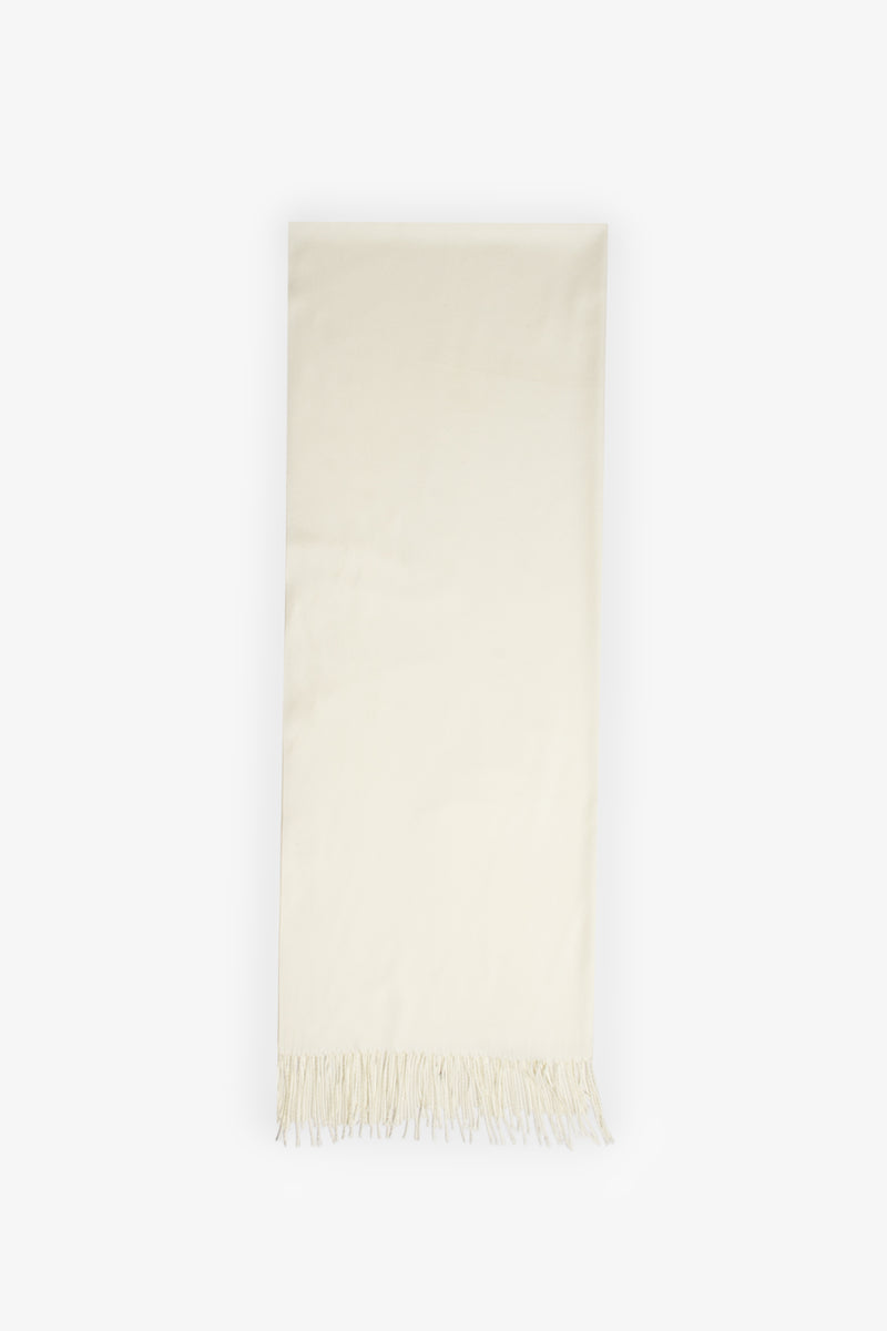 Summer Weight Pashmina - White