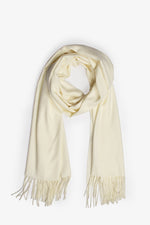 Summer Weight Pashmina - White