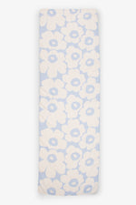 Voile Monotone Flowers - Cream
