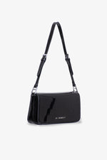 Patent Vegan Leather Strap Shoulder Bag