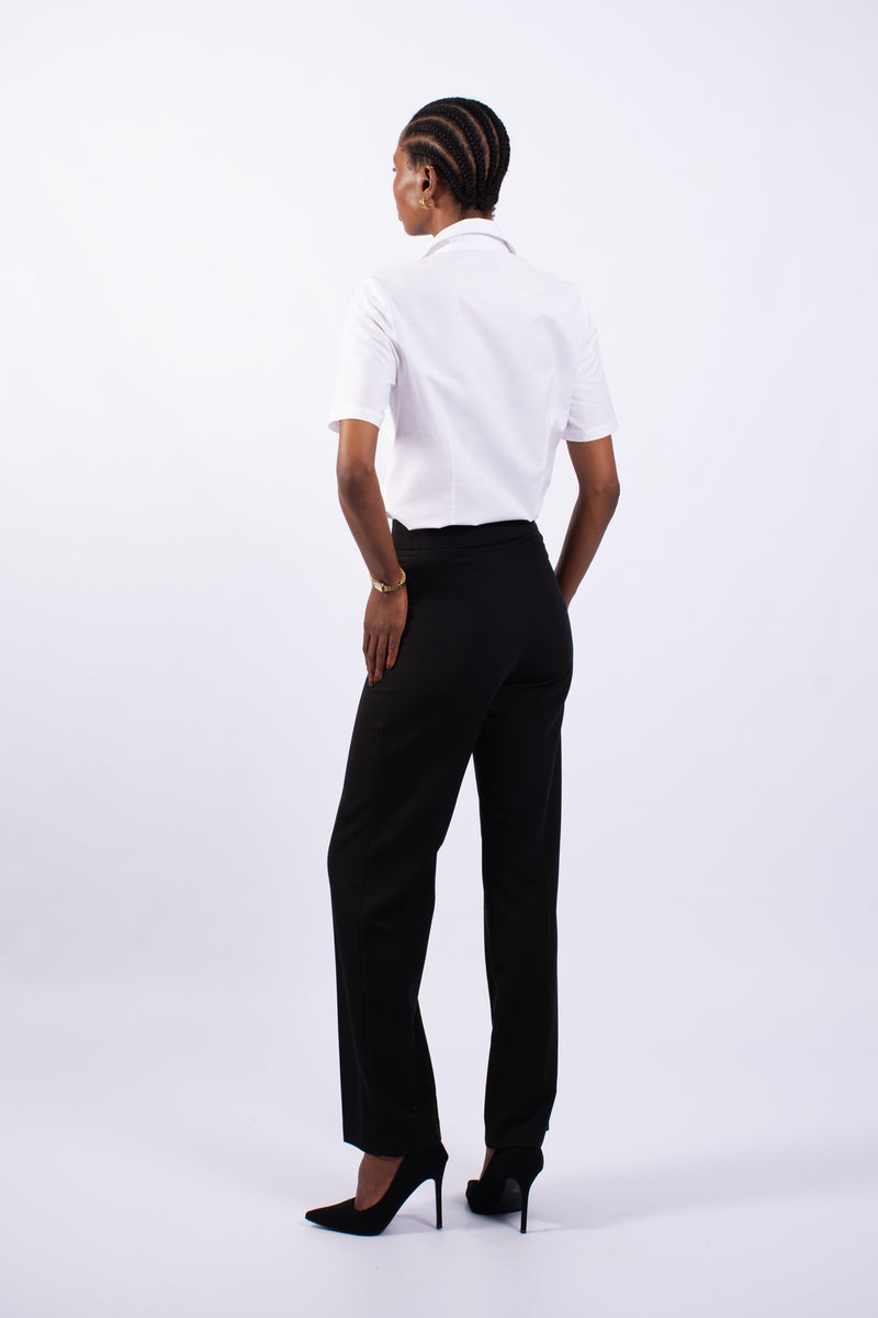 Ladies Office Straight Leg Trousers