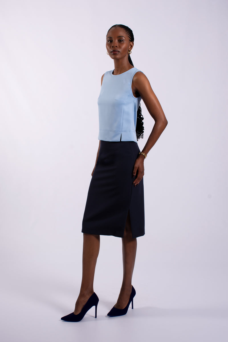 Ladies Office Skirt 65 CM
