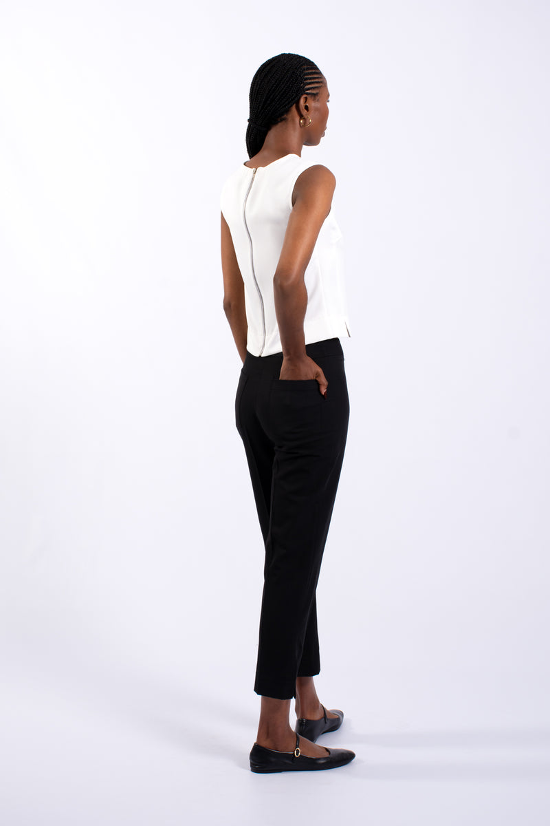 Ladies Office Narrow Leg Trousers