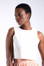 Cropped Sleeveless Top