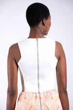Cropped Sleeveless Top