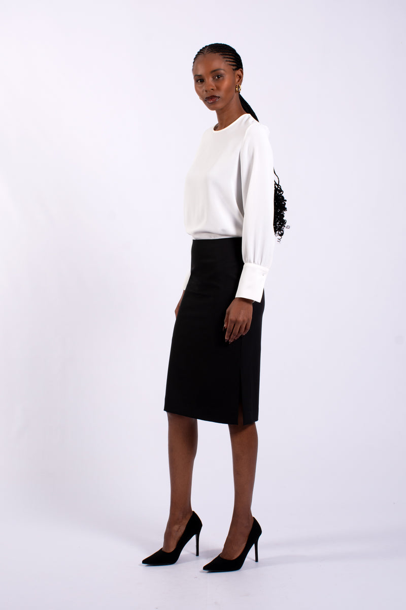 Ladies Office Skirt 65 CM
