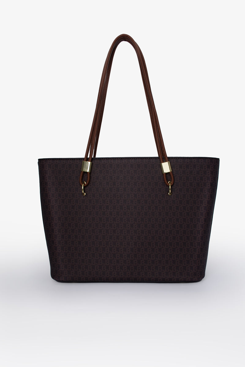 The Kira Bag - Logo - Brown