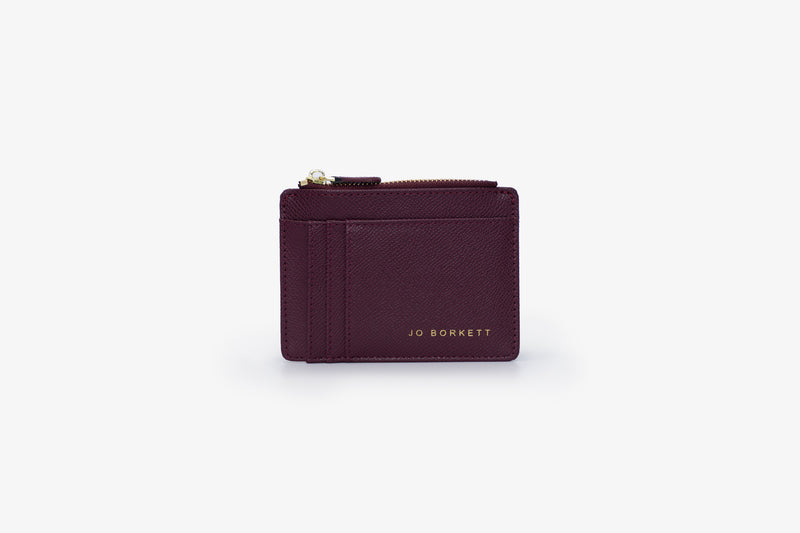 Jessica Card Holder - Burgundy