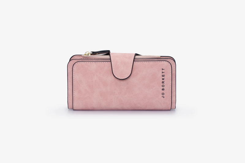 The Large Bi Fold Wallet - Pink