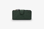 The Large Bi Fold Wallet - Green