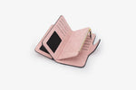 The Large Bi Fold Wallet - Pink
