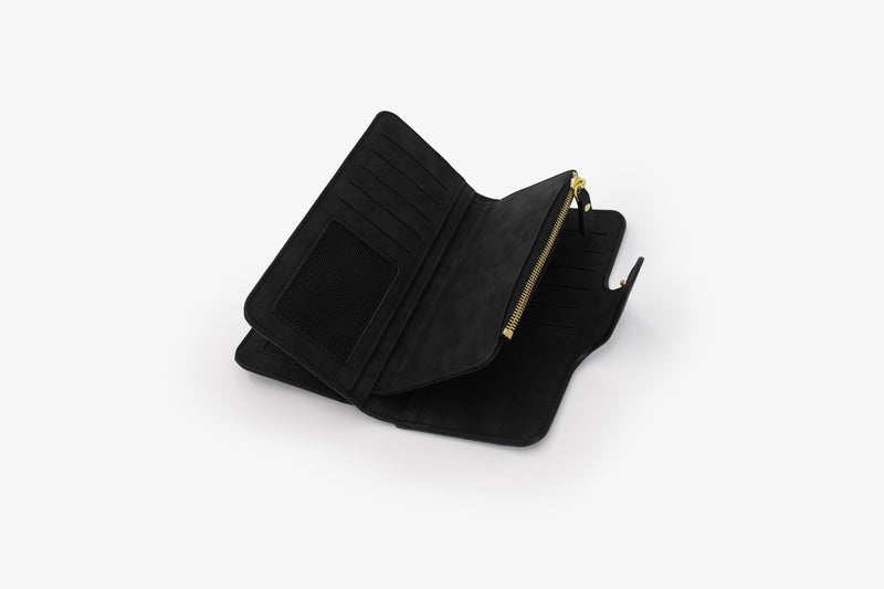 Large Bi Fold -  Black