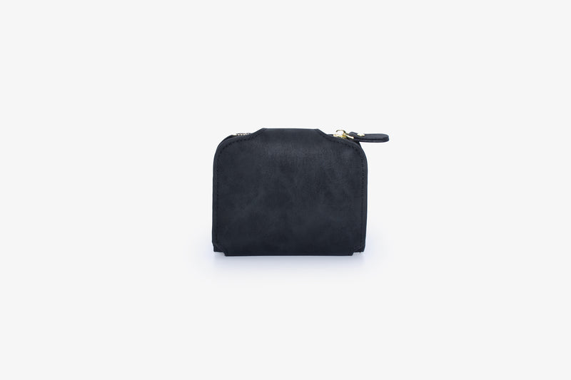 The Small Bi Fold - Black