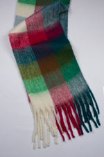 Mohair Woven Scarf - Multi