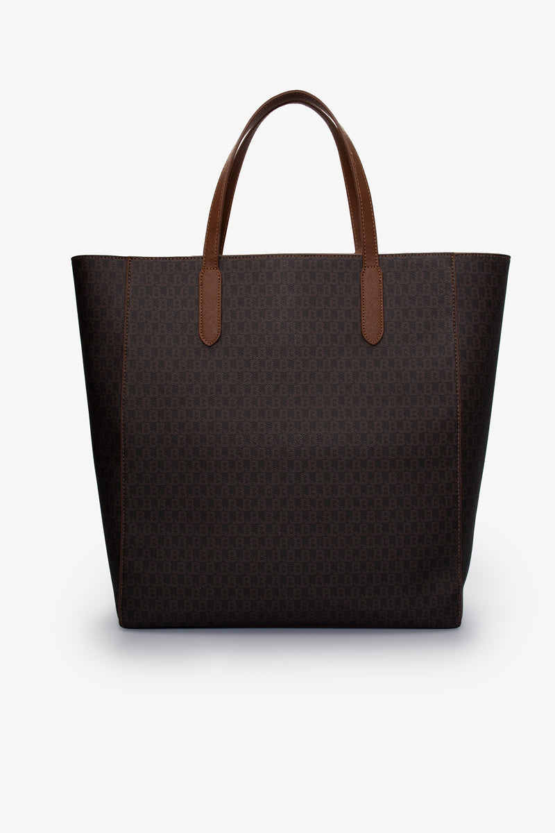 JB Logo Tote - Brown