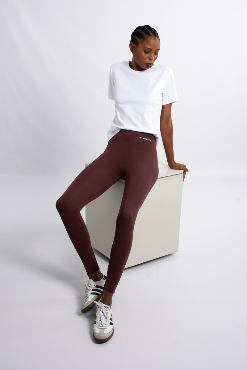 Cotton Spandex Logo Tights