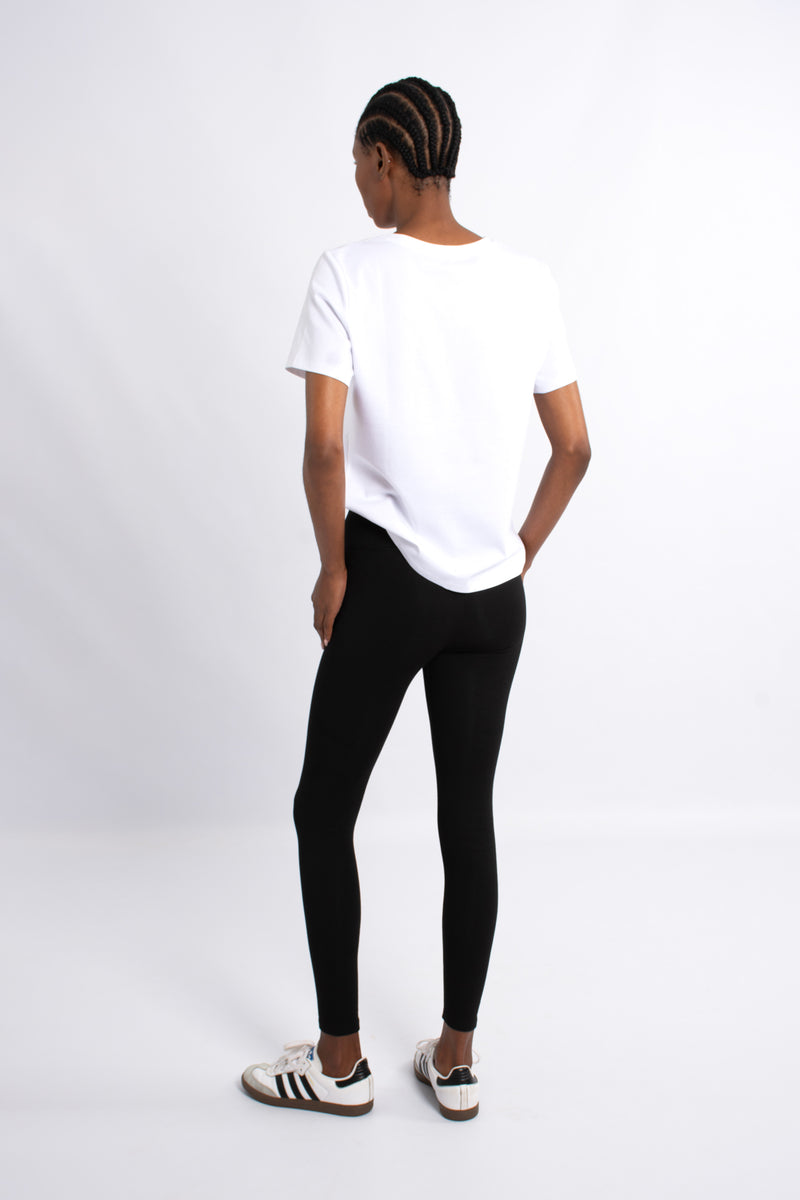 Cotton Spandex Logo Tights