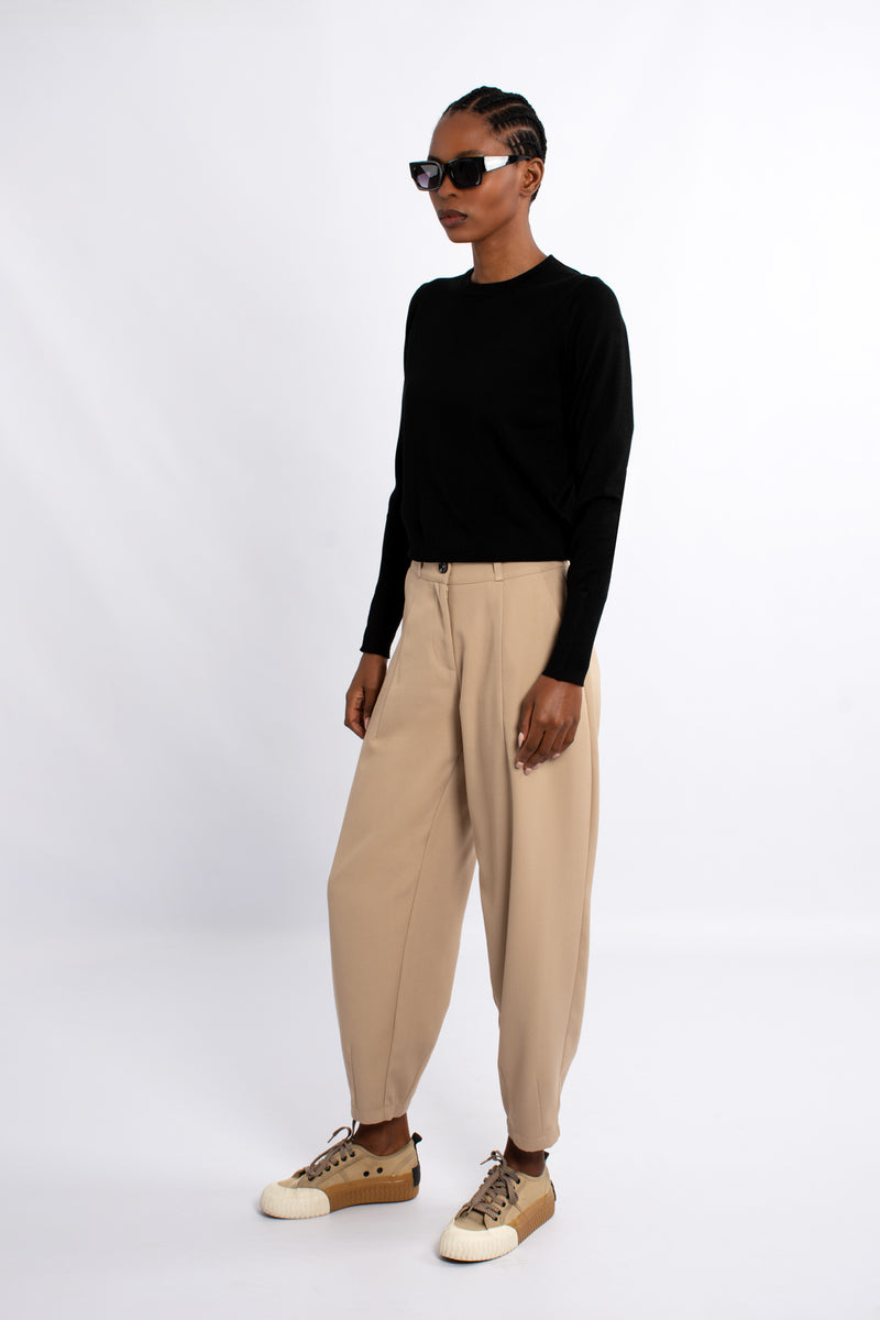 Twill Barrow Leg Trouser