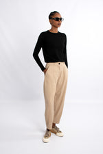 Twill Barrow Leg Trouser