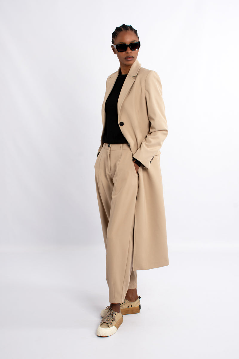 Twill Barrow Leg Trouser