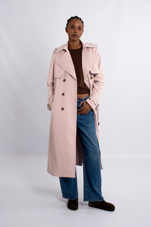 Lightweight Twill Trench Coat
