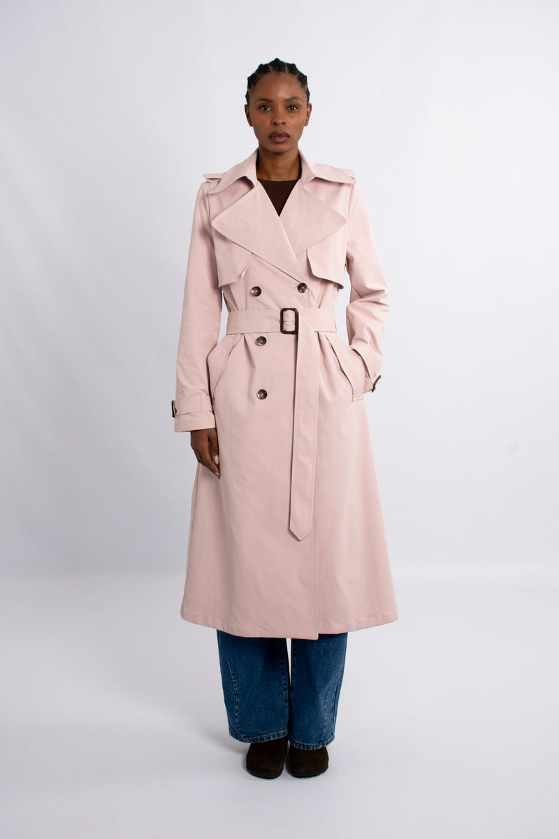 Lightweight Twill Trench Coat