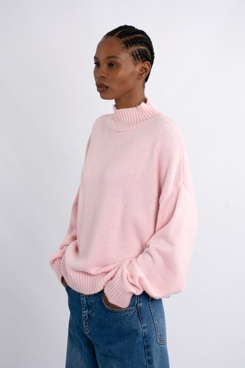 Oversized Turtle Neck Sweater