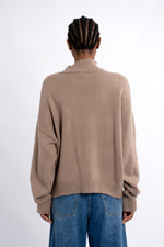 Oversized Turtle Neck Sweater