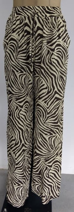 Print Pull On Trousers