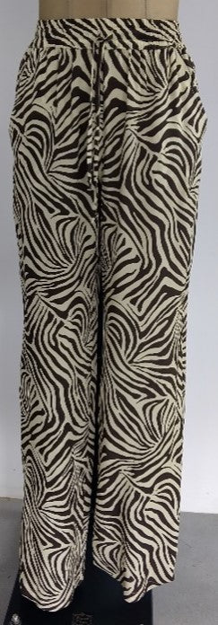 Print Pull On Trousers