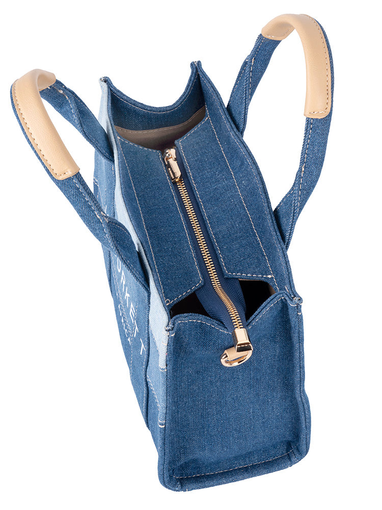 Denim Shopper Bag