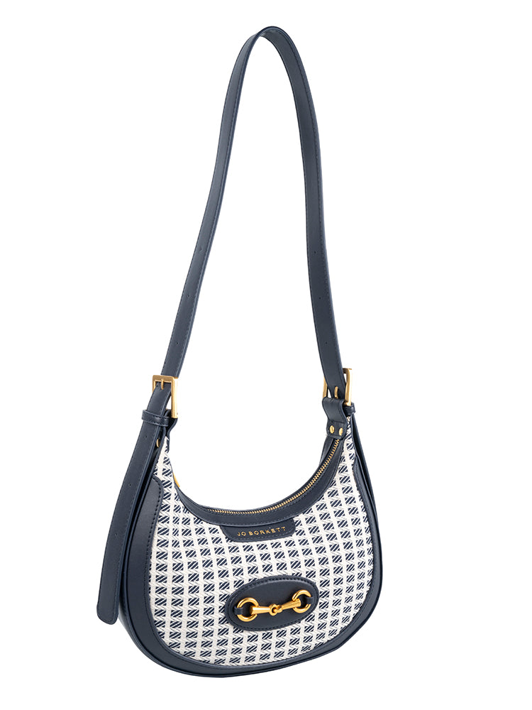 Jacquard Shoulder Bag.