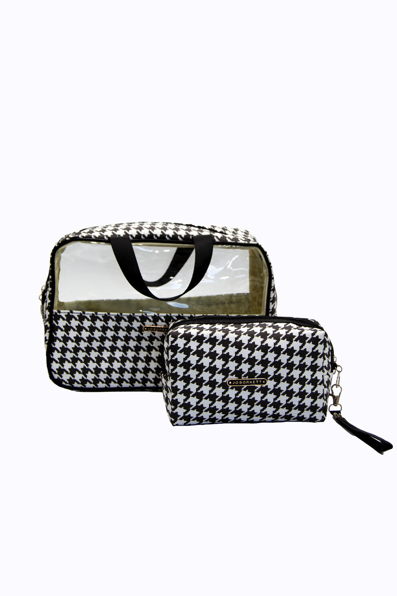 Houndstooth Toiletry Set