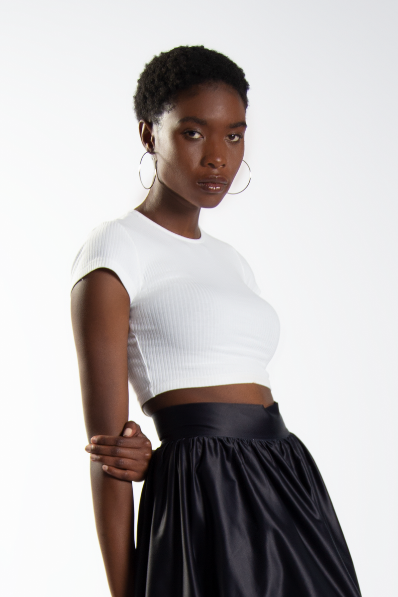 Short Sleeve Cropped T